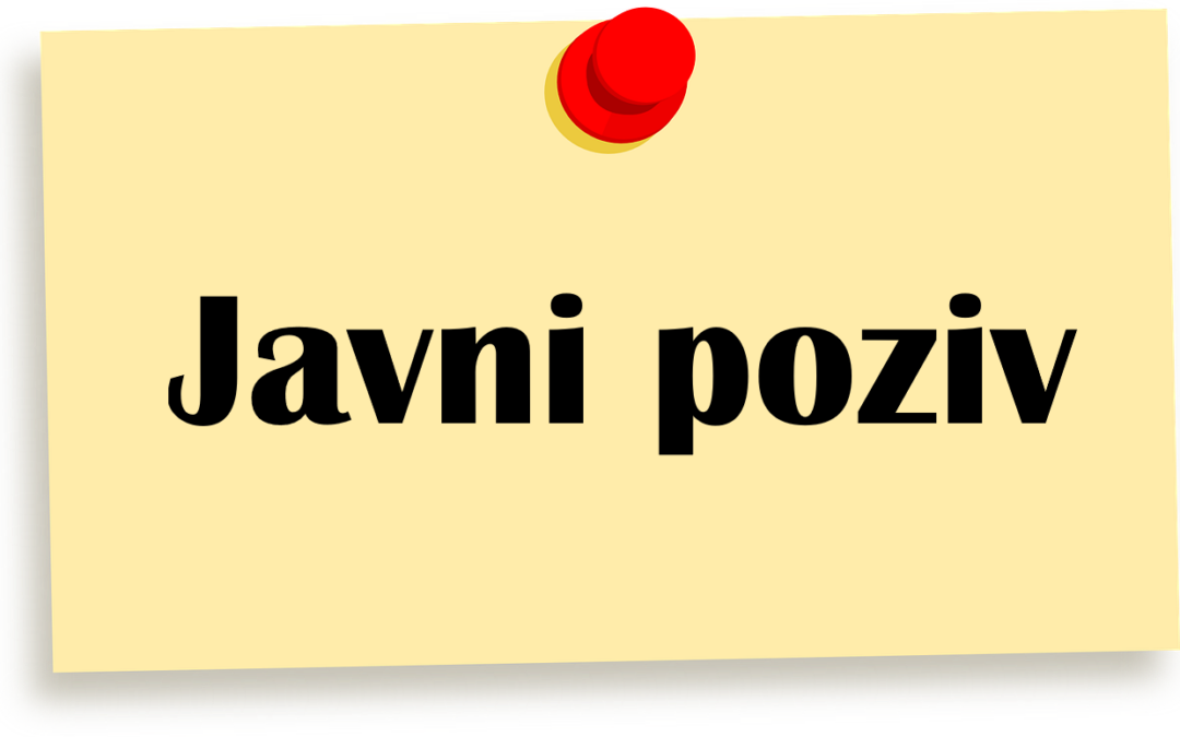 Javni poziv za organizaciju jednodnevne izvanučioničke nastave