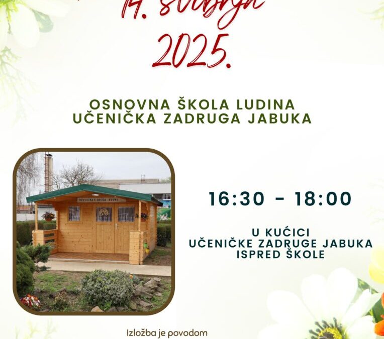 Izložba učeničke zadruge Jabuka