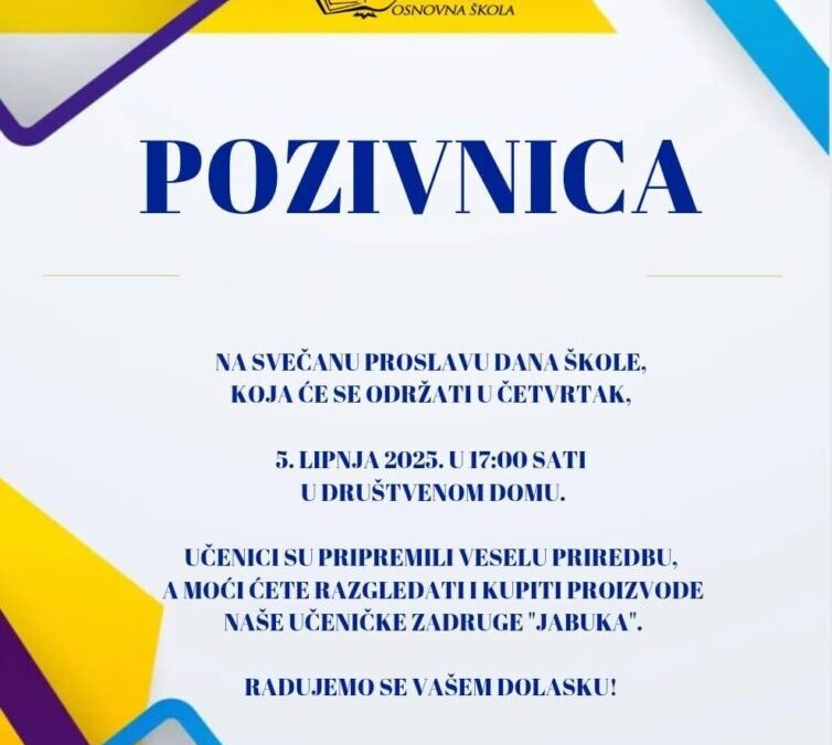 Dan škole 5.6.2025.