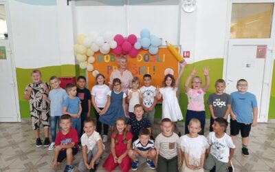Doček prvašića u Osnovnoj školi Ludina